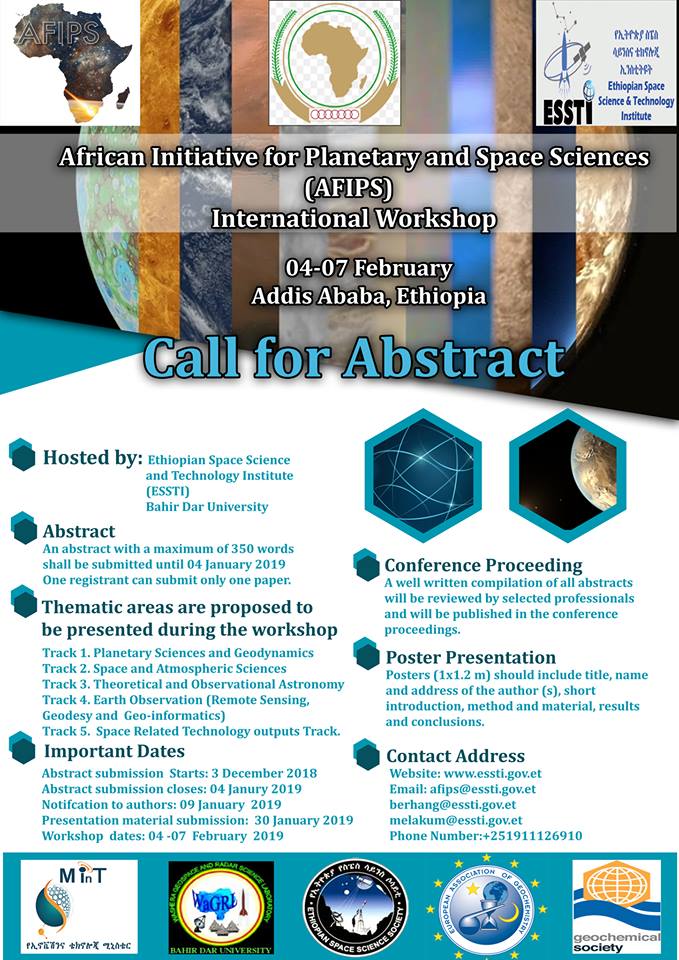 Call for Abstract (AFIPS International Workshop)